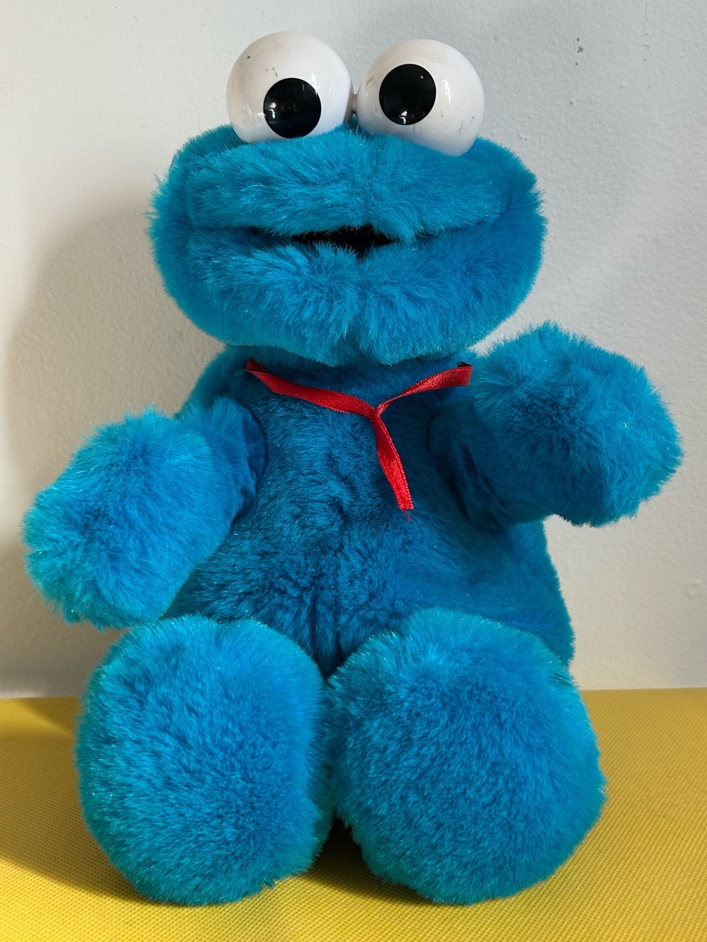 Yum Yum Cookie Monster 15" Vintage 1997 Tyco Sesame Street Tested Talks
